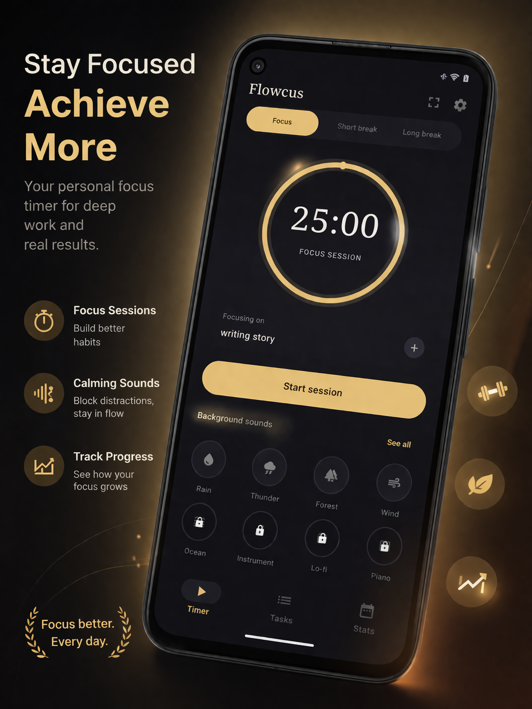 Flowcus App Screenshot 1
